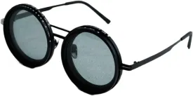 Adjustable Tint Sunglasses Round Polarized with Built-in ND Filter, 1-9 Gears Manual Tint Control for Men