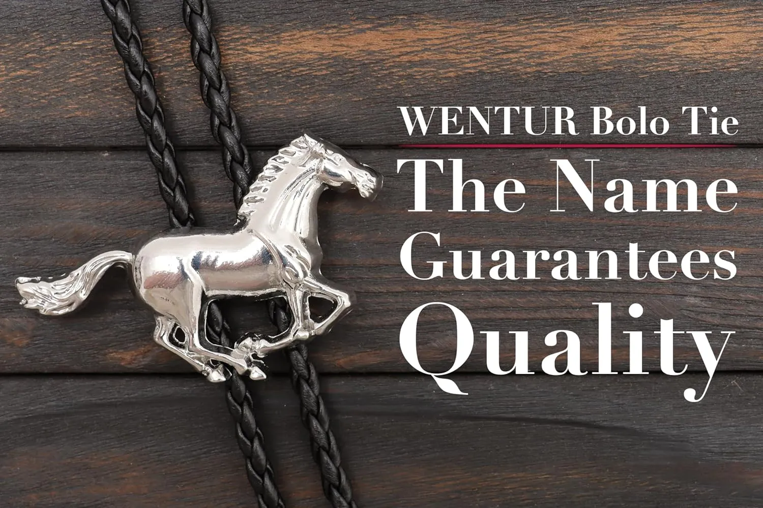 Bolo Ties for Men Western - Handmade 3D Horse Bolo Tie Design Cowboy Bolo Tie for Women Cowgirl Western Costume Accessories