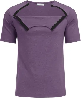 Dyeek Chemo for Shirt Port Access Chemotherapy Must Haves Tear Away Side Snap Short Sleeve Post Shoulder Surgery Shirts