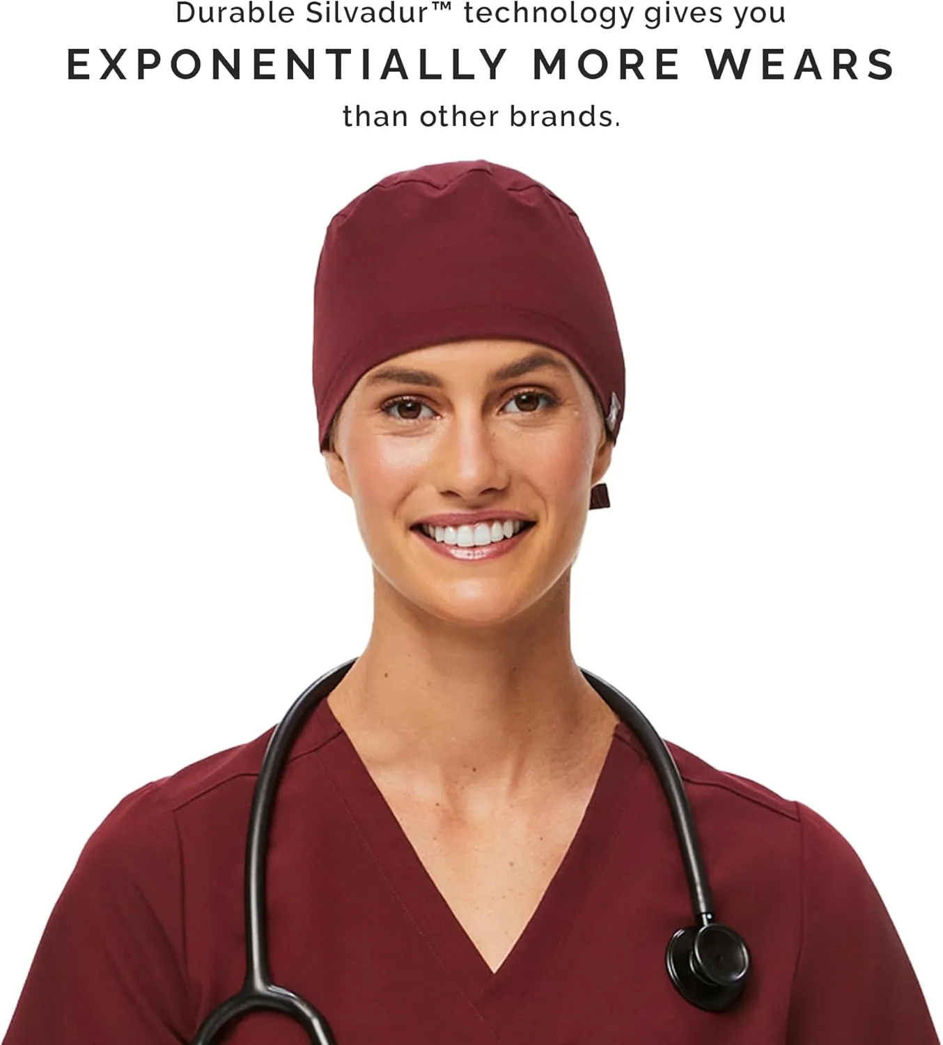 FIGS Modern Classic Unisex Scrub Cap ?? Supersoft Lining, Lightweight, Breathable, No-Slip