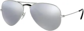 Ray-Ban RB3025 Metal POLARIZED Aviator Sunglasses For Men For Women   BUNDLE with Designer iWear Eyewear Care Kit