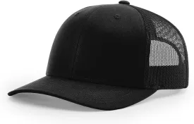 Richardson 112 Classic Six-Panel Adjustable Snapback Trucker Cap | Bulk Packs Available
