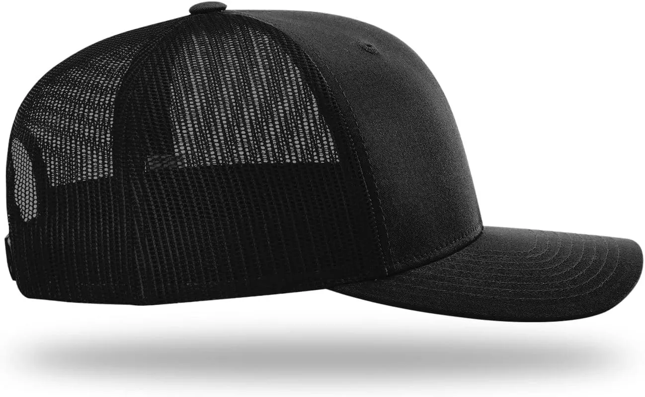 Richardson 112 Classic Six-Panel Adjustable Snapback Trucker Cap | Bulk Packs Available