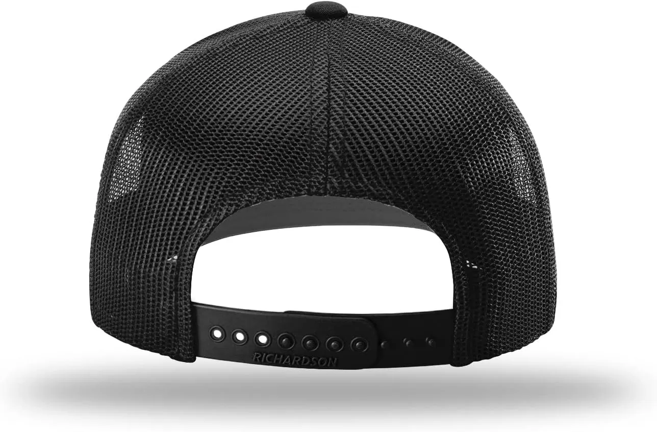 Richardson 112 Classic Six-Panel Adjustable Snapback Trucker Cap | Bulk Packs Available