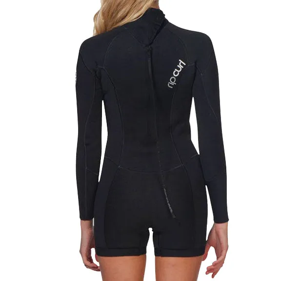 Rip Curl Women's Dawn Patrol 2mm Long Sleeve Back Zip Spring Wetsuit