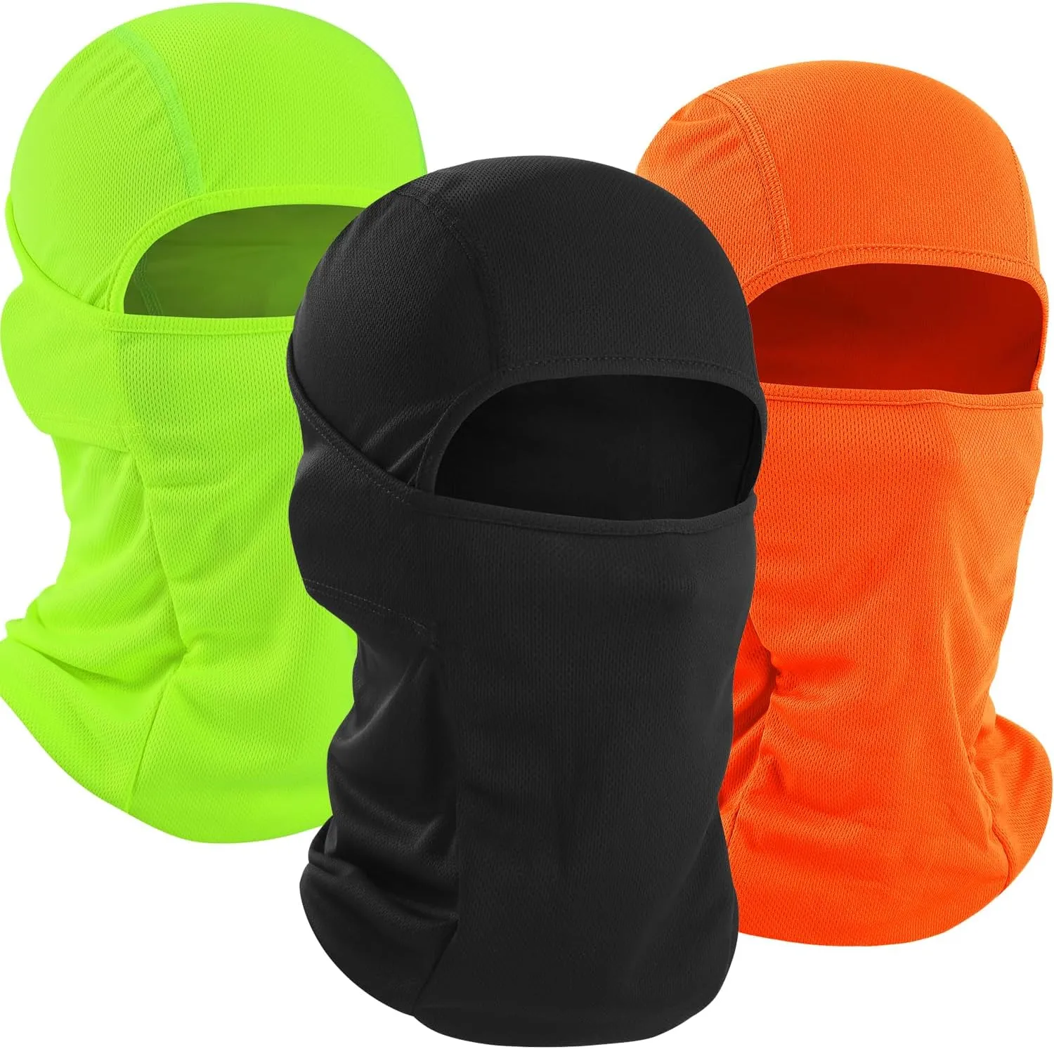 WTACTFUL 3 Pieces Balaclava Face Mask of Men - Ski Mask, Breathable Elastic Fit & Perfect for Outdoor Activities!